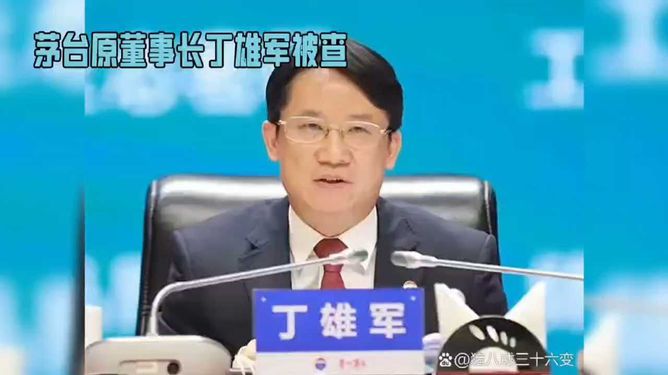 茅台原董事长丁雄军被查